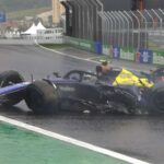 Primer fallido de Colapinto en la F1