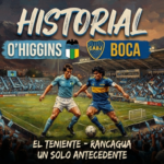 O’HIGGINS – BOCA: Un solo antecedente